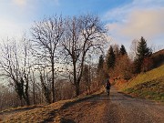 65 Rientriamo a Lavaggio nella luce e nei colori del tramonto